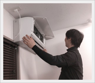 エアコンの設置